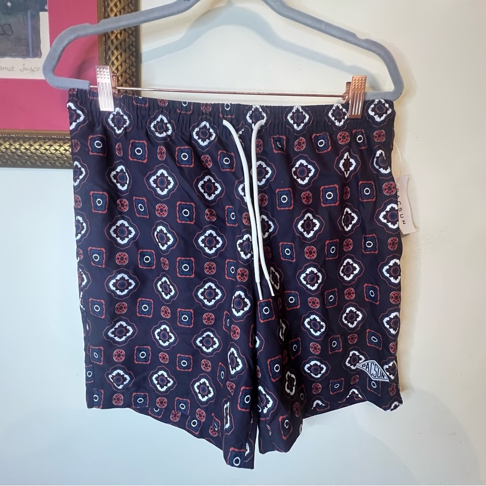 Nylon Printed Shorts